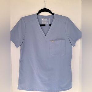 Figs Vapor blue Catarina basic scrub top